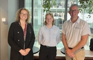 Scott Robinson, Grace Rosier, Samantha Rosenfels, Phillip Riley Scholarship
