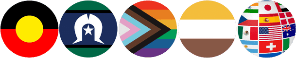 inclusion and diversity, lgbtq, aboriginal, torres strait islander, disability, multicultural